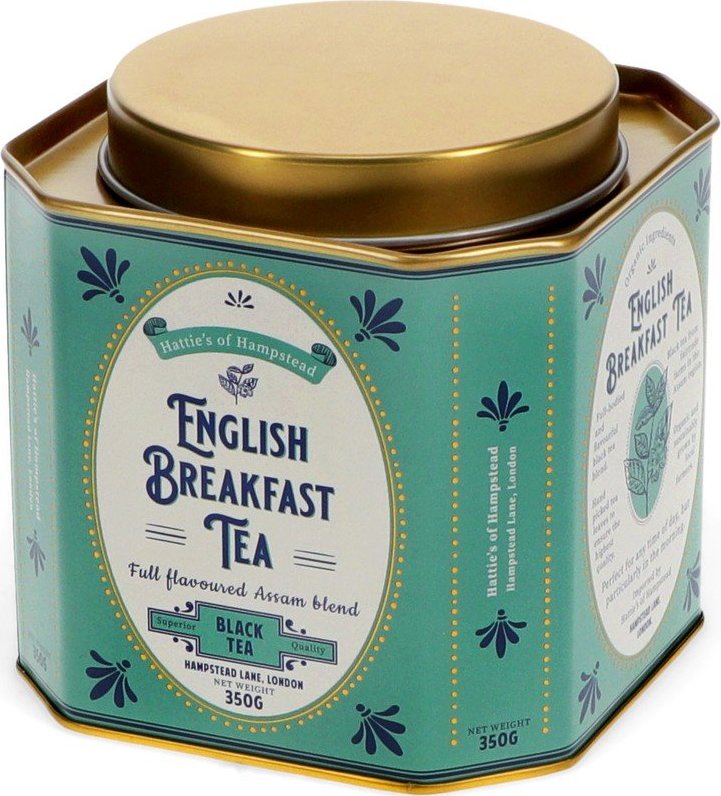 Kovová dóza na sypaný čaj English Breakfast – Rex London Rex London