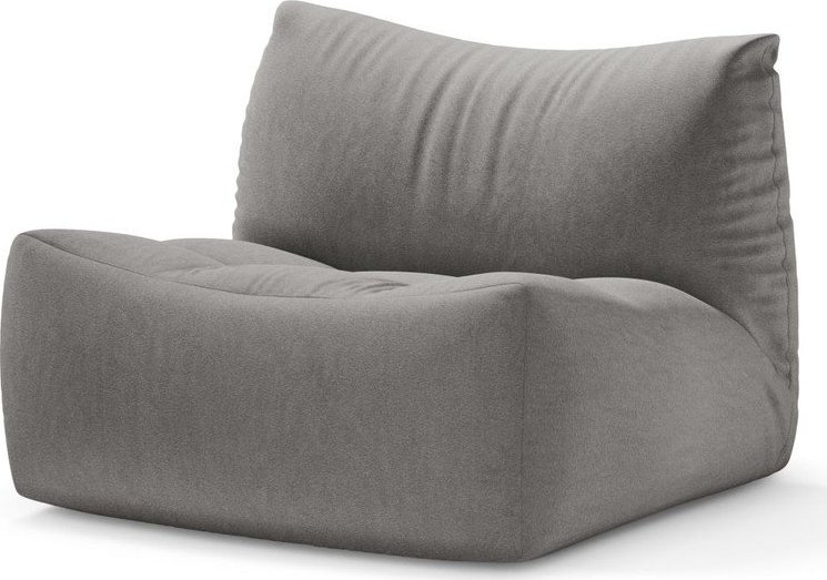 Šedé sametové křeslo Tove – Micadoni Micadoni
