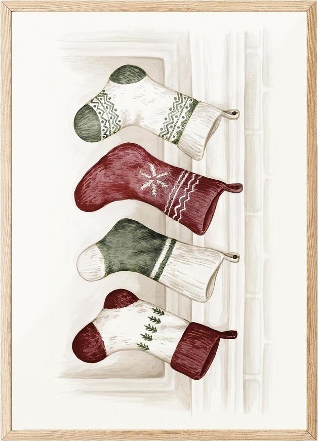 Tištěný obraz s rámem 30x40 cm – Wallity Wallity