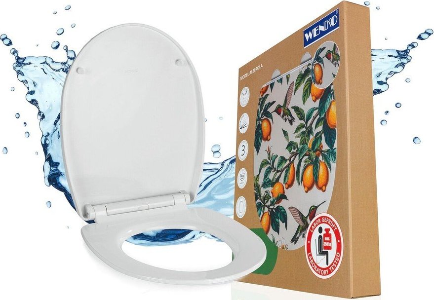 Záchodové prkénko s automatickým zavíráním 36