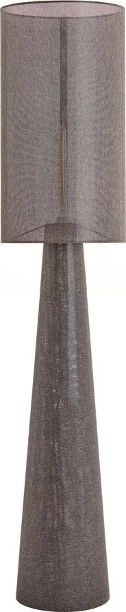 Hnědá stojací lampa s textilním stínidlem (výška 180 cm) Micky – Light & Living Light & Living