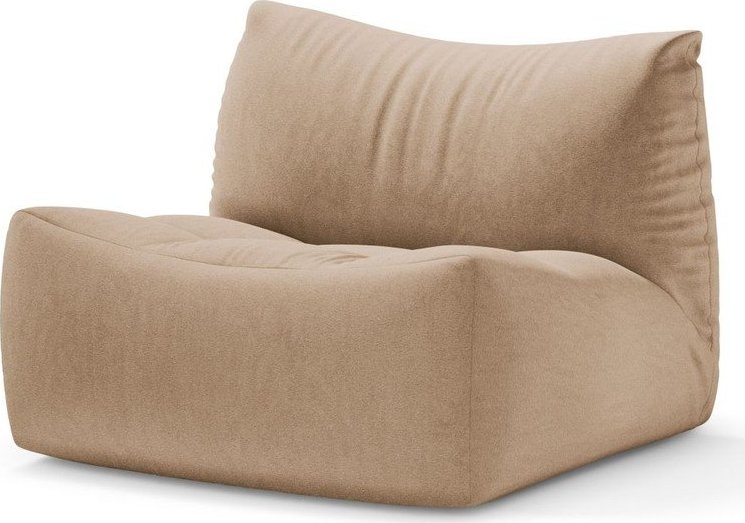 Béžové sametové křeslo Tove – Micadoni Micadoni