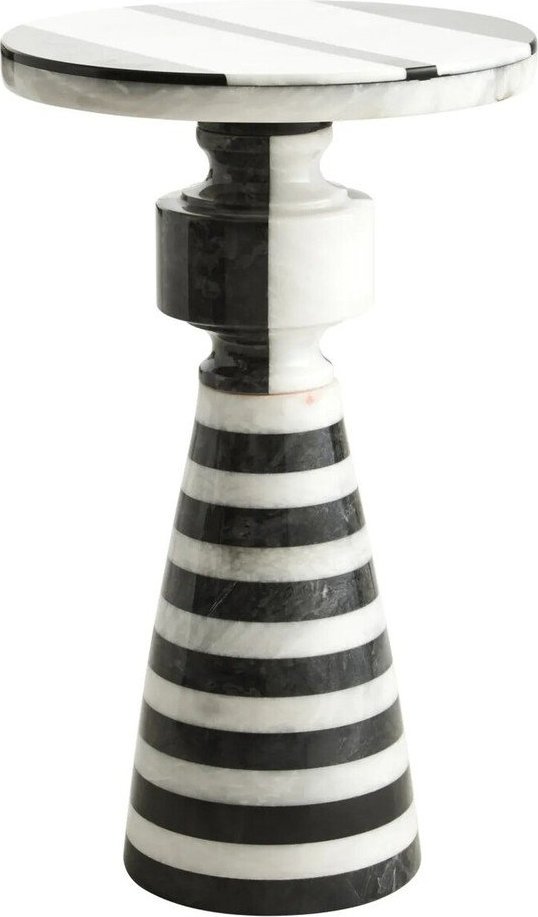 Mramorový kulatý odkládací stolek ø 30 cm Zoro – Premier Housewares Premier Housewares