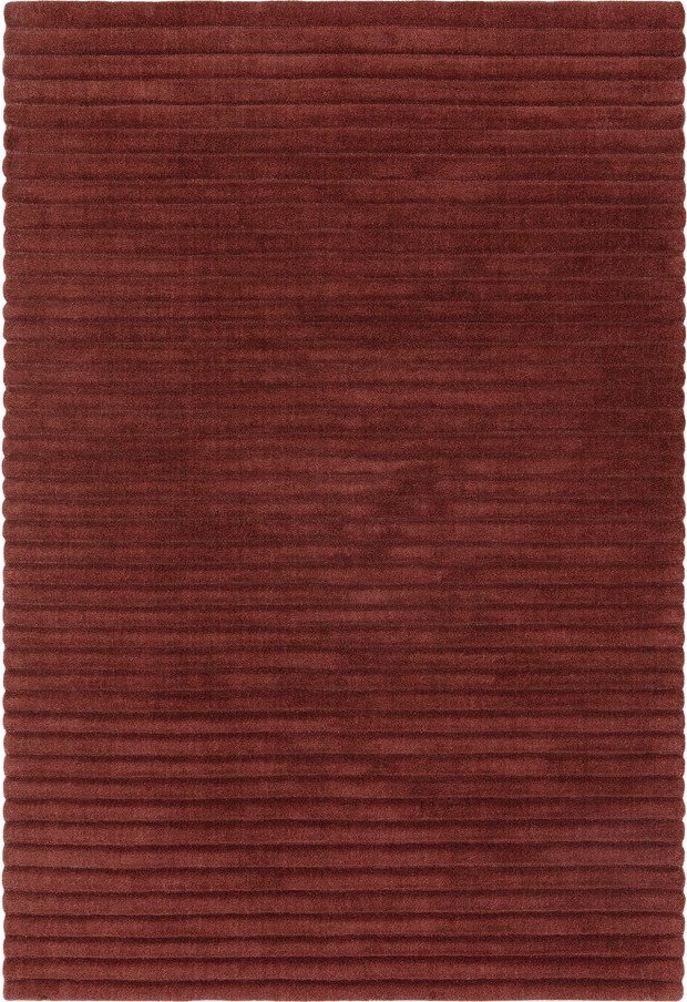 Vínový ručně tkaný vlněný koberec 200x290 cm – Asiatic Carpets Asiatic Carpets