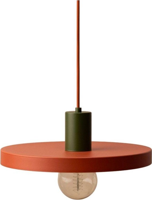 Kovové závěsné svítidlo v cihlové barvě ø 30 cm Ori – Micadoni Micadoni