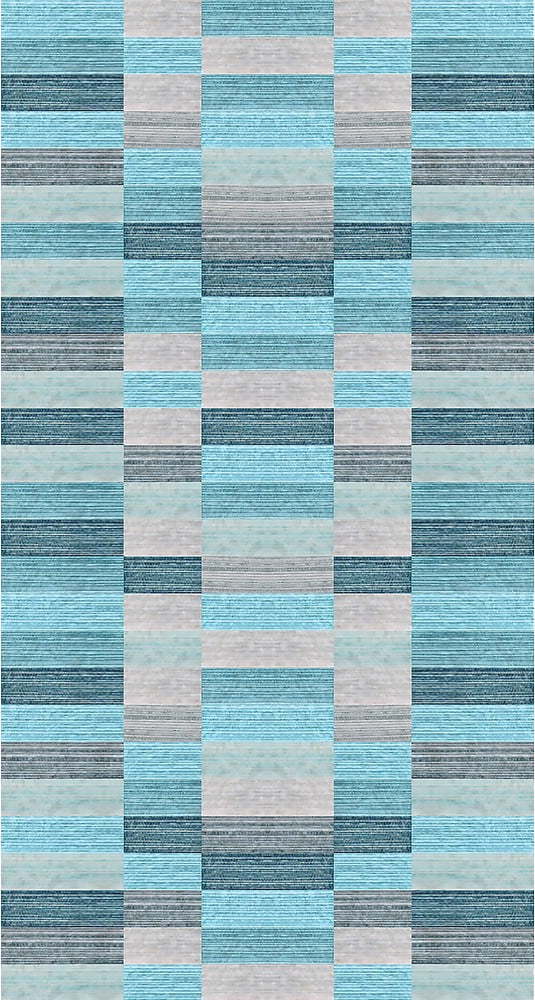 Modrý pratelný koberec 80x150 cm Hali – Vitaus Vitaus