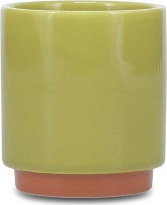 Zelený/oranžový kameninový šálek 130 ml Duo – ONA ONA