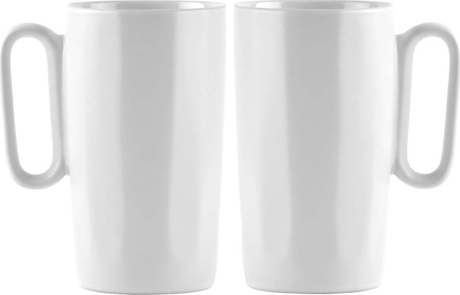 Bílé hrnky z kameniny v sadě 2 ks 330 ml Fuori – Vialli Design Vialli Design