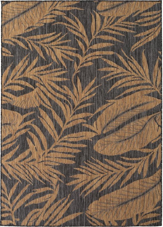 Černý/hnědý vnitřní a venkovní koberec 240x340 cm Mira 1451 – Ayyildiz Carpets Ayyildiz Carpets