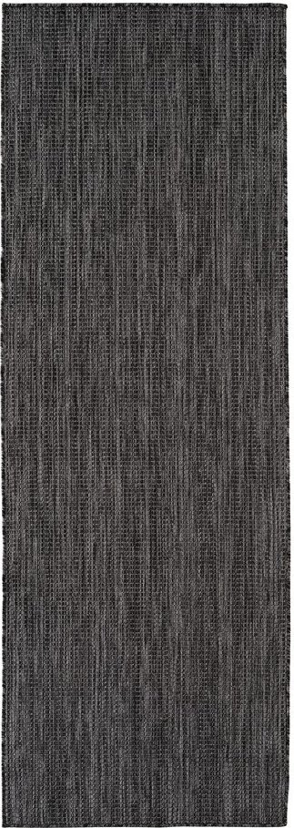 Černý vnitřní a venkovní běhoun 80x250 cm Mira 1450 – Ayyildiz Carpets Ayyildiz Carpets