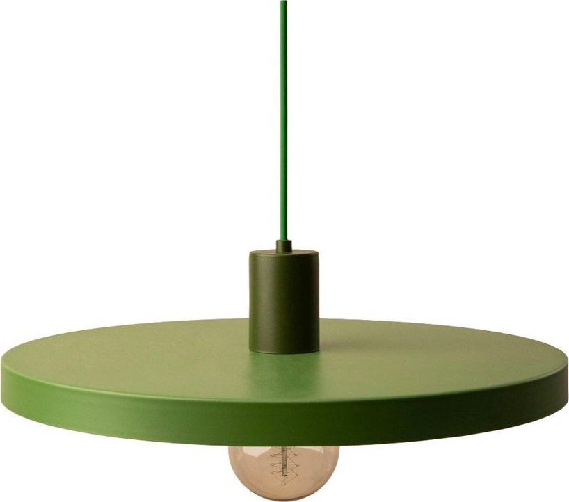 Zelené kovové závěsné svítidlo ø 40 cm Ori – Micadoni Micadoni