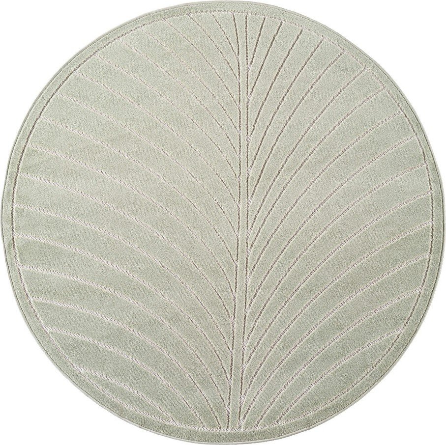 Zelený kulatý vnitřní a venkovní koberec ø 80 cm Nova 1204 – Ayyildiz Carpets Ayyildiz Carpets