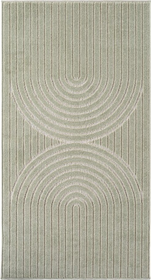 Zelený vnitřní a venkovní koberec 80x150 cm Nova 1201 – Ayyildiz Carpets Ayyildiz Carpets