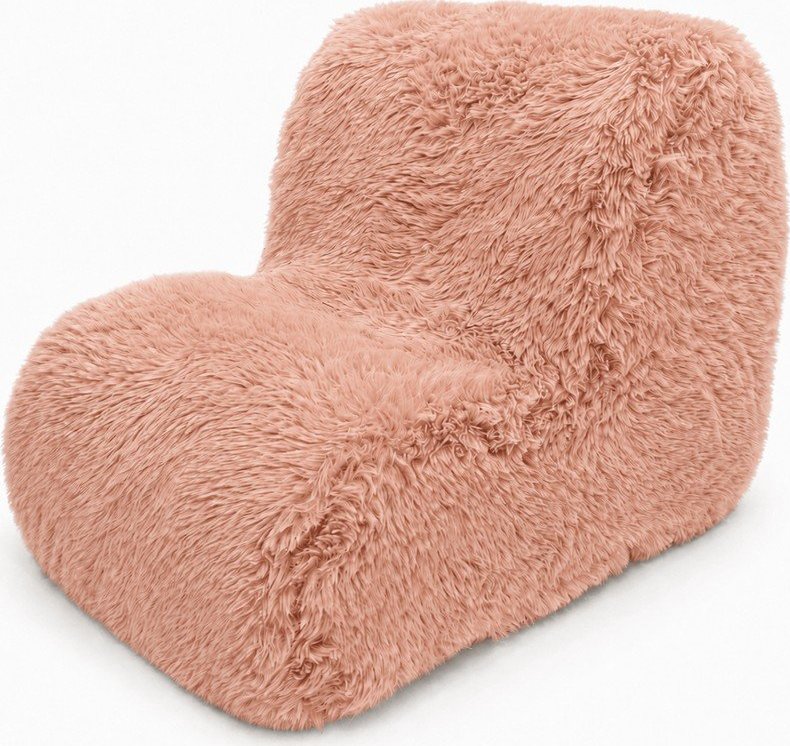 Světle růžové dětské křesílko Mammoth – Meowbaby MeowBaby